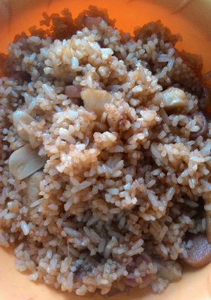 Foto resep Nasi goreng bakso sosis