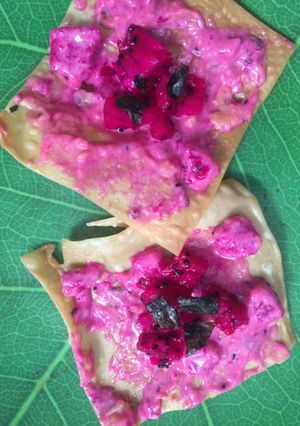 Foto resep Crunchi dragon fruit