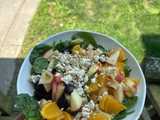 blue cheese fruit salad