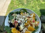 A picture of apple citrus salad