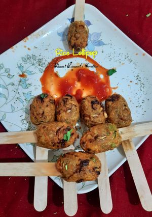 રાઇસ લોલીપોપ (Rice Lolipop Recipe In Gujarati) રેસીપી મુખ્ય ફોટો