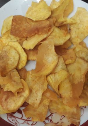 A picture of Sweet potato chips.