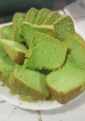 Foto resep Bolu Jadul Pandan Empuk, Lembap, dan Serat Halus