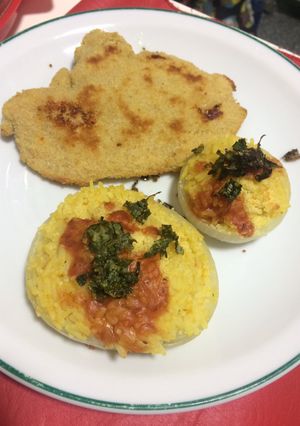 Una foto de Cebollas rellenas