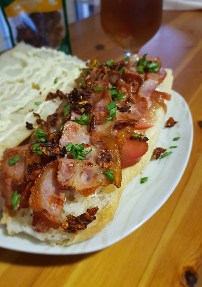 Una foto de Bocadillo de "retales"