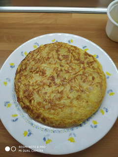 Una foto de Tortilla de patata con cebolla