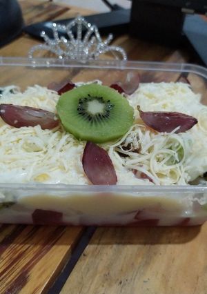 Foto resep Salad buah praktis