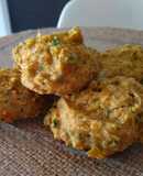 Torrejitas de soja texturizada + curry