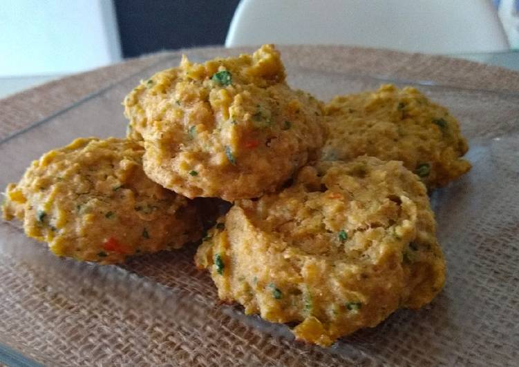 Torrejitas de soja texturizada + curry Receta de Melina Casandra Cookpad