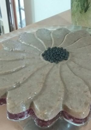 عکسی از دستور دسرعربی با لایه ژله