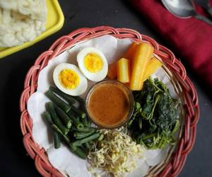 Resep Unik Pecel Sayur Ala Warteg