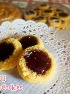 Foto resep Blueberry Crumble Cookies