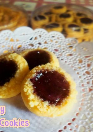 Foto resep Blueberry Crumble Cookies