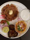 Jowar /Juar Jo Doddo (Rustic Sorgham Flour Flatbread)
