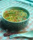 Soup ức gà