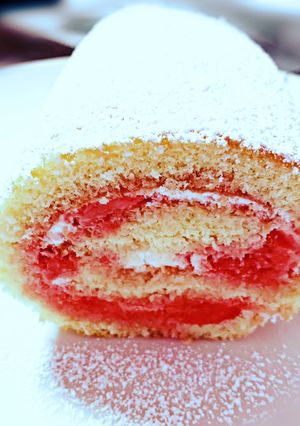 Foto di Rotolo alle fragole