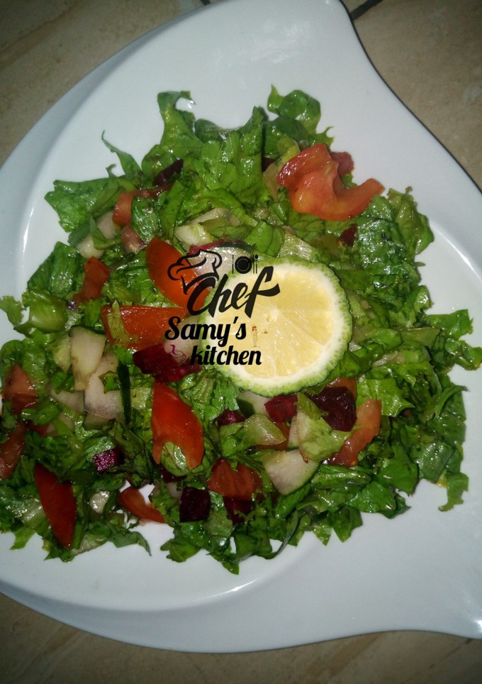 A picture of Local salad.