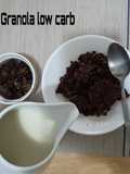 Low carb granola #ketofriendly