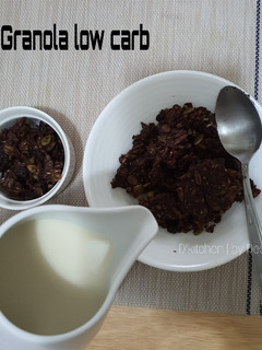 Foto resep Low carb granola #ketofriendly