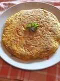 Frittata di porri al profumo di basilico