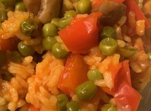 Une photo de Paella végétarienne au Cookeo #janvier