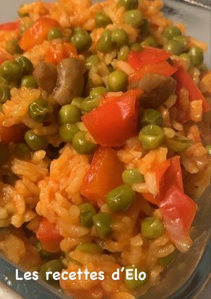 Une photo de Paella végétarienne au Cookeo #janvier