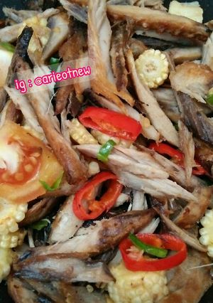 Foto resep Pampis cakalang tongkol bumbu iris
