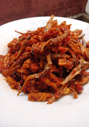Foto resep Teri Tempe Balado