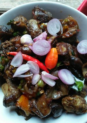 Foto resep Tongseng ampela ati sederhana