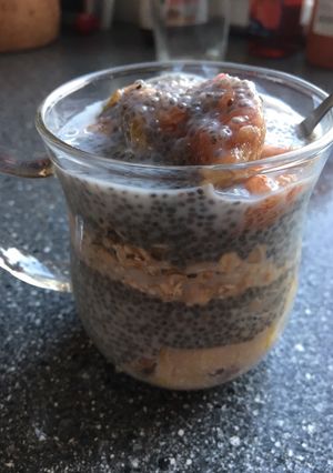Reggelizős chiamagpuding recept fotója