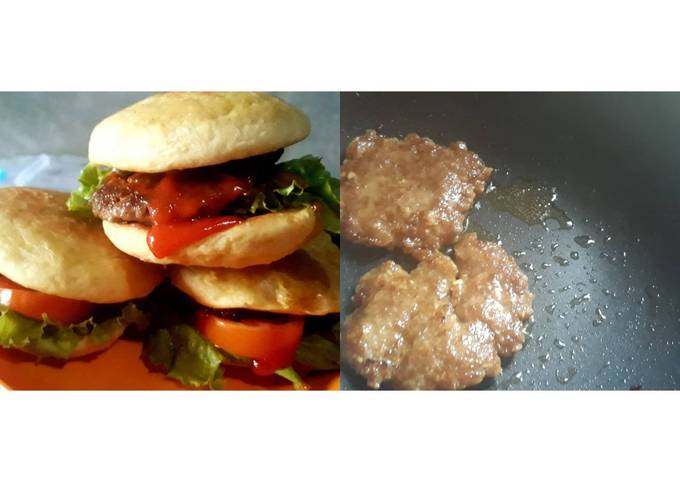 Ini dia! Resep mudah memasak Daging Isian Burger (Sandwhich Patty) yang nikmat