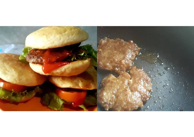 Langkah Mudah untuk  Daging Isian Burger (Sandwhich Patty) yang Lezat
