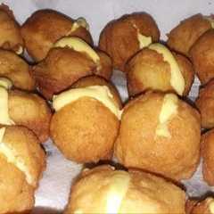 A picture of (KETO) BUÑUELOS RELLENOS.