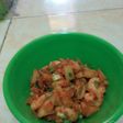 Balado udang & kentang