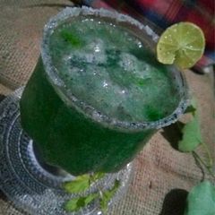 Amla Murabba minty drink A picture of Amla Murabba minty drink.