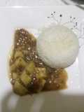 Rice and dengu stew(greengrams)