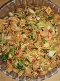 Crazy Vegetables with Sausages and Tofu