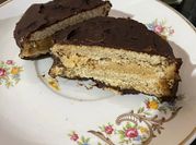 Una foto de tapa alfajor