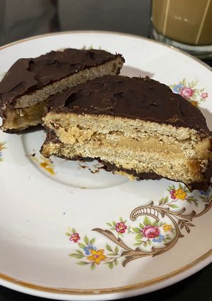 Una foto de Alfajores de avena