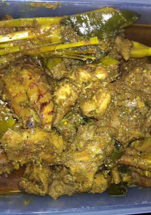 Foto resep Ayam betutu kuah pedas