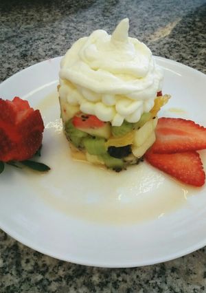 Una foto de Ensalada de frutas