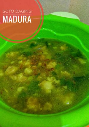 Foto resep Soto daging madura