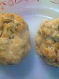 Hamburguesas de pollo y hongos