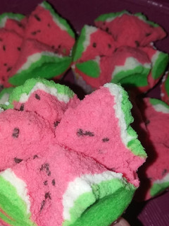 Foto resep Bolu Kukus Semangka