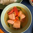 Salmon Kuah Asam Pedas Minahasa