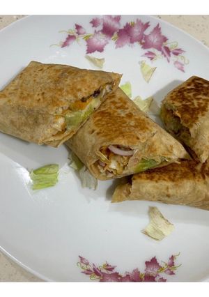 A picture of Crispy paneer wrap.