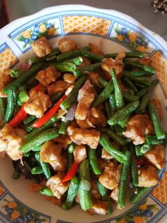 Foto resep Tumis kacang panjang tempe
