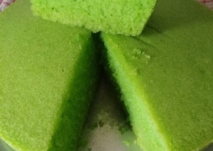 Resep Bolu pandan kukus, Sempurna