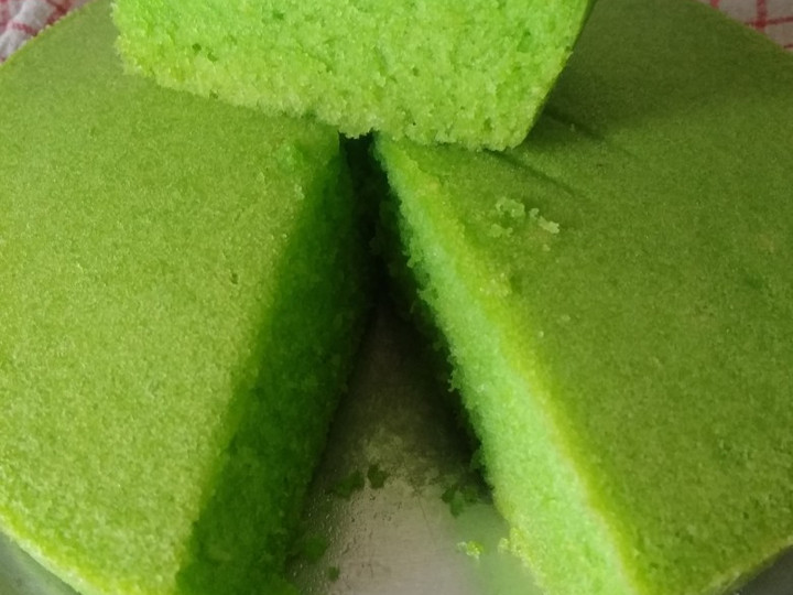 Resep Bolu pandan kukus, Sempurna