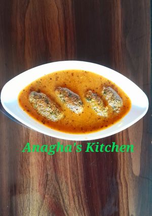 A picture of Methi Kofta Curry.